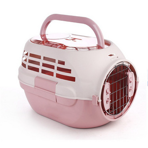 Dog Puppy Kitten Cat Carrier Travel  Plastic Airline Shipping Approved Dog Transport Box