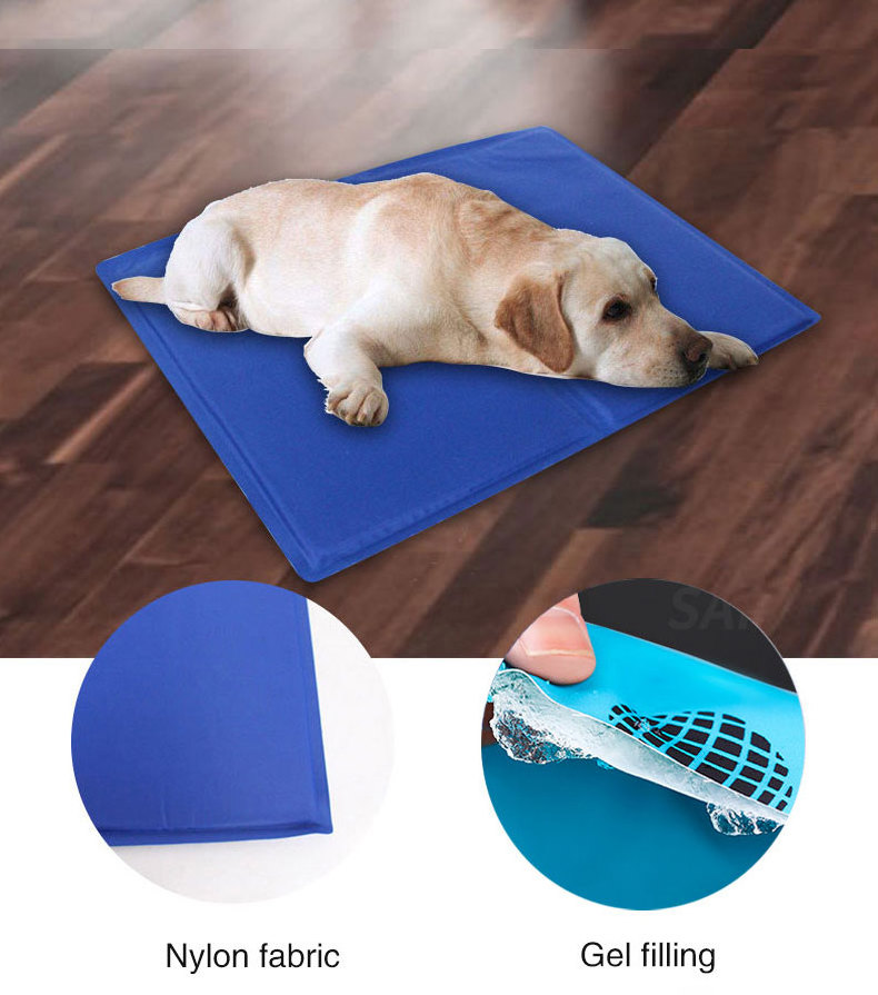 Good Material Hot Selling New Innovation Reusable Summer Sleeping Ice Pad for Pet Cats Dogs Cooling Mat