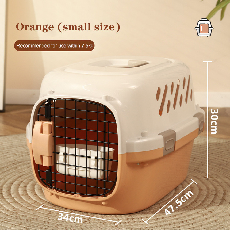 Eco-friendly Outdoors Portable Airline Approved Pet Carrier Pet Travel Crate Airline Approved