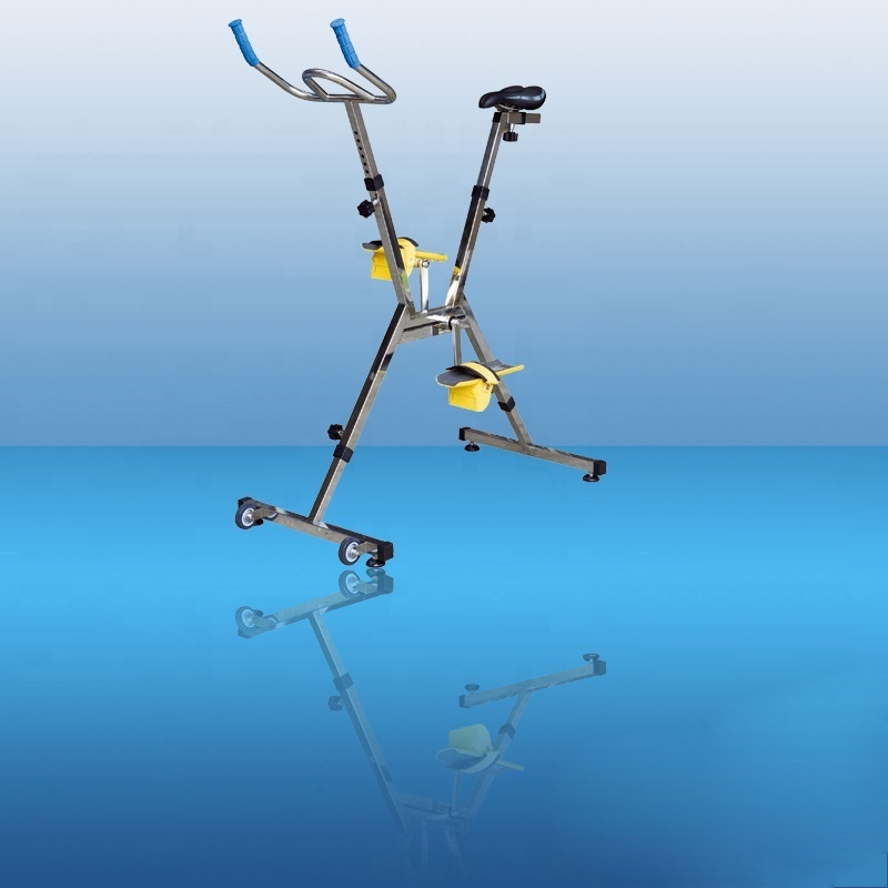 Underwater Stainless Steel Water Exercise Aqua Spinning Bike For Swimming Pool