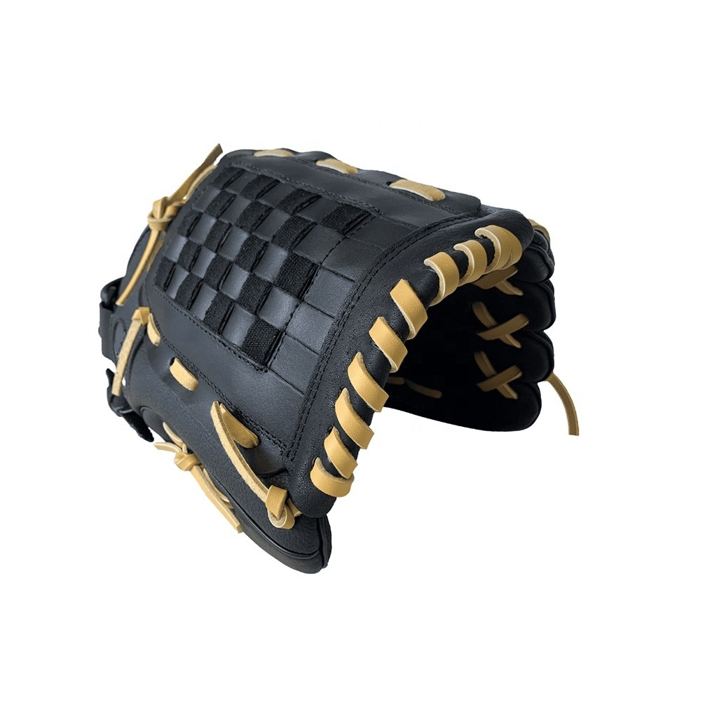 Outdoor Sports Training Wear Baseball Gloves OEM Design Custom Basket Web Baseball Player Gloves Right Hand Usage Catcher Gloves