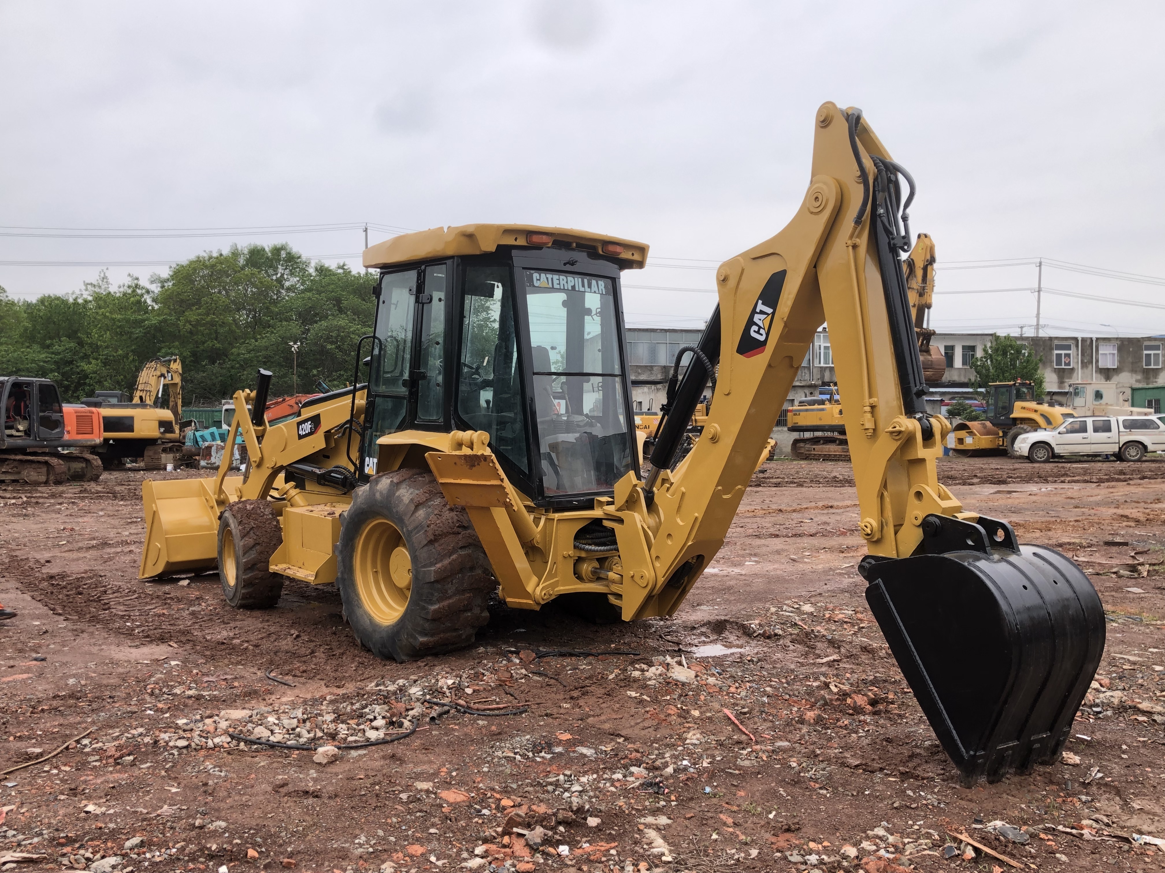 Used CAT 420F Backhoe Loader Used Caterpillar Backhoe Loader Cat 420f For Sale