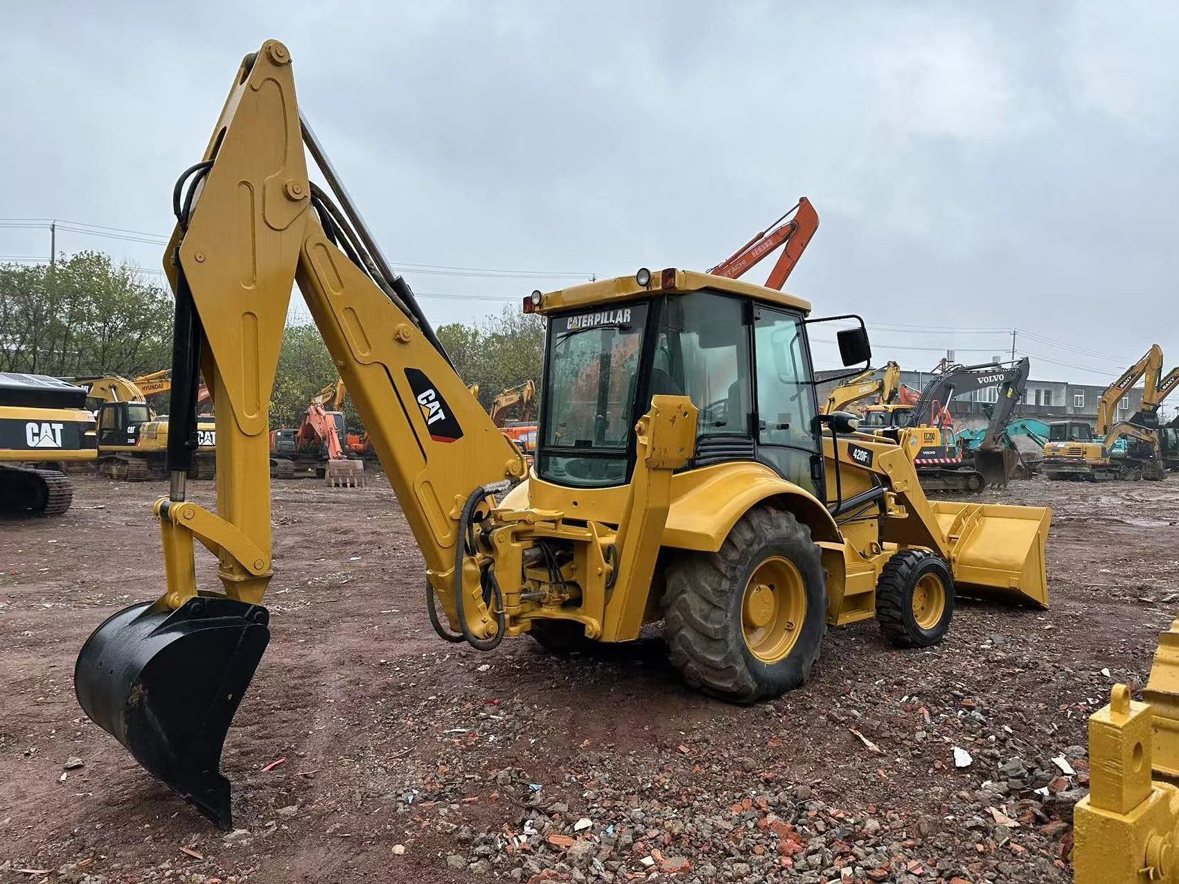 Used Caterpillar 420F Original Backhoe Loader Cat 420f 420f2 416E used backhoe loader