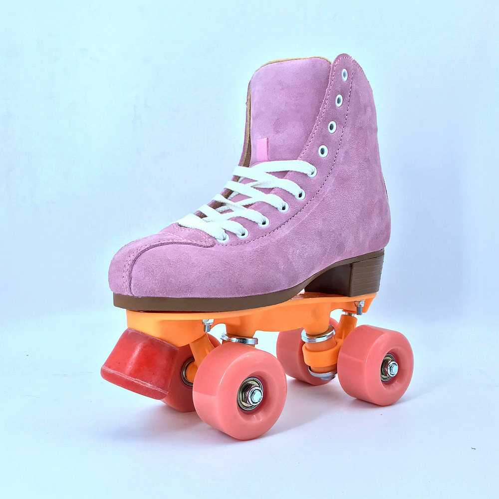 Fashion Good High Quality 4 Wheels Personal Or Rental Rink Professional Quad Roller Skate Soy Luna