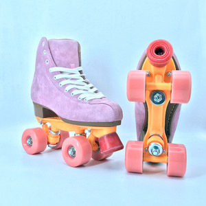 Fashion Good High Quality 4 Wheels Personal Or Rental Rink Professional Quad Roller Skate Soy Luna