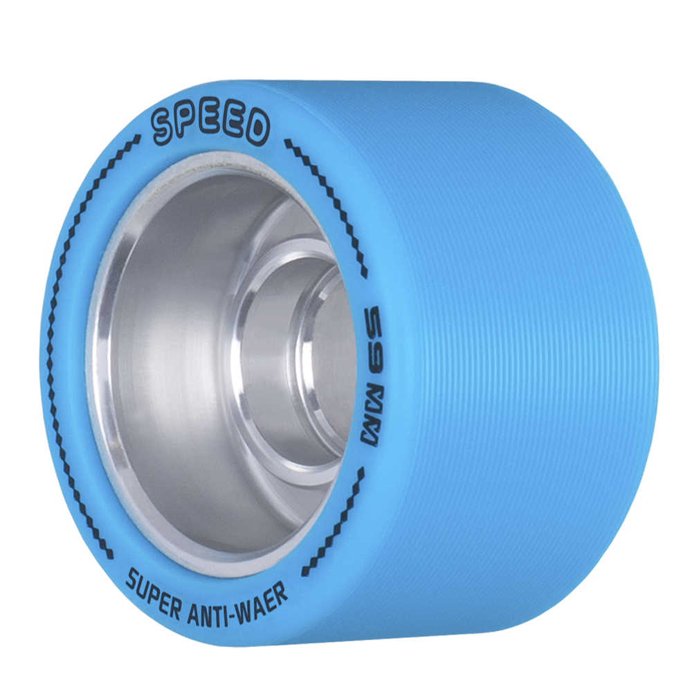 High Quality Aluminum Hub 59mm x 38MM Roller Skate Wheel For Speed Derby Super Anti-Wear Wheels