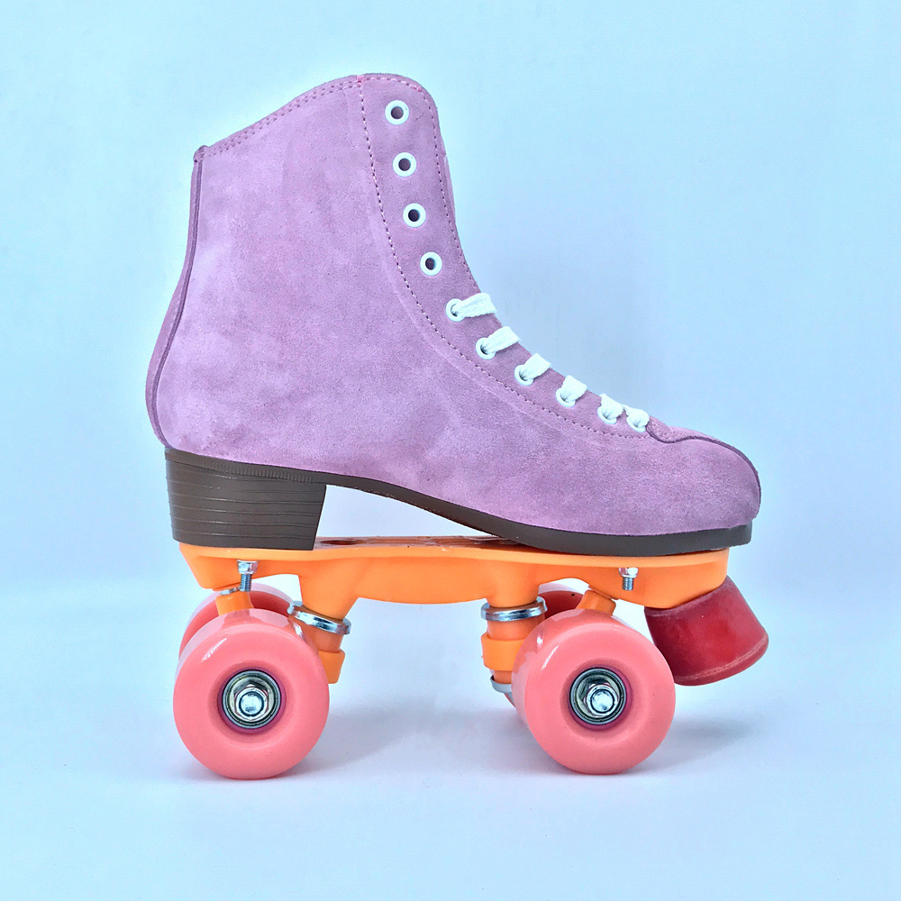 Fashion Good High Quality 4 Wheels Personal Or Rental Rink Professional Quad Roller Skate Soy Luna