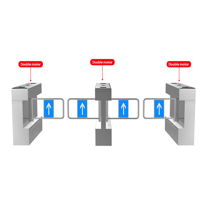 Very Durable Versus High Speed Security Automatic Subway Turnstile Gate Baffle Swing Gate Turnstile Swing Turnstile