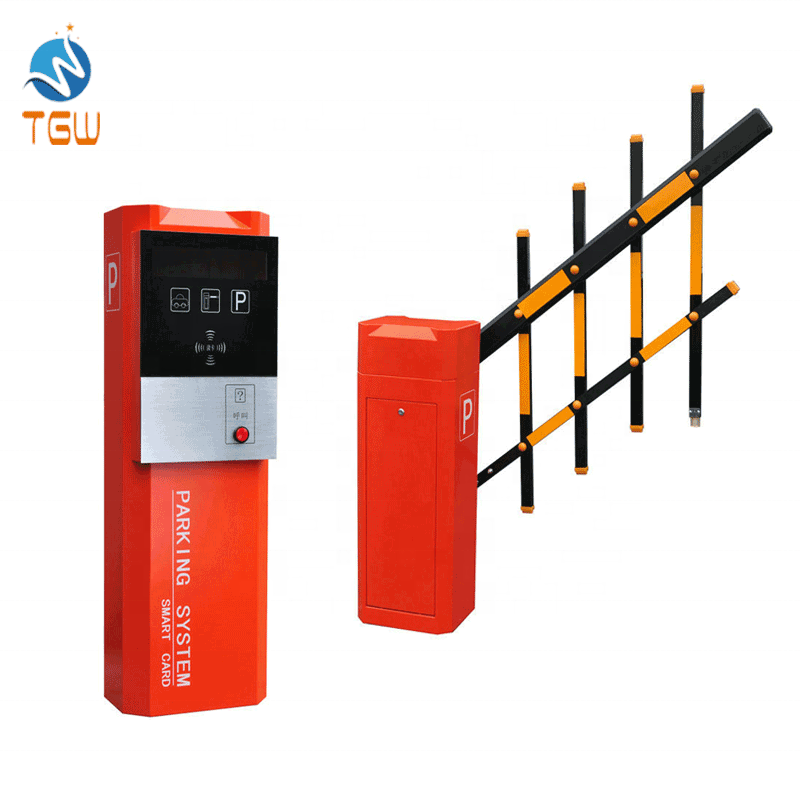 Hot RFID security gate ticket dispenser smart card parking system car park system