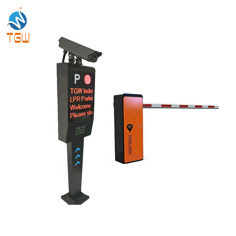 ticket gate Automatic License Plate Recognition System Cctv Camera And Gate For Car Parking Management Software ticket gate