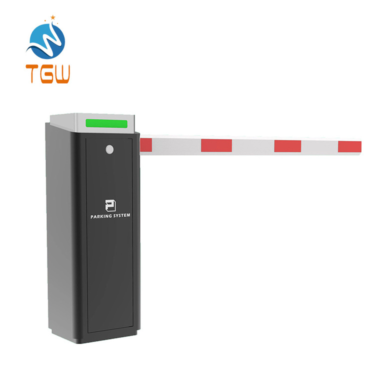 TGW Parking Management System Automatic Parking Barrier Gate Boom Barrier Gate  Automatic Parking Ticket System