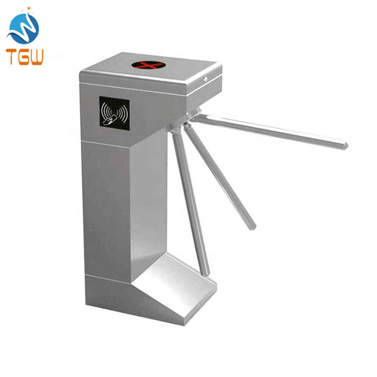 Automatic Tripod Turnstile Gate with Access Control rfid Card and Finger Printer Tripod Turnstile Doors Turnstile Counter