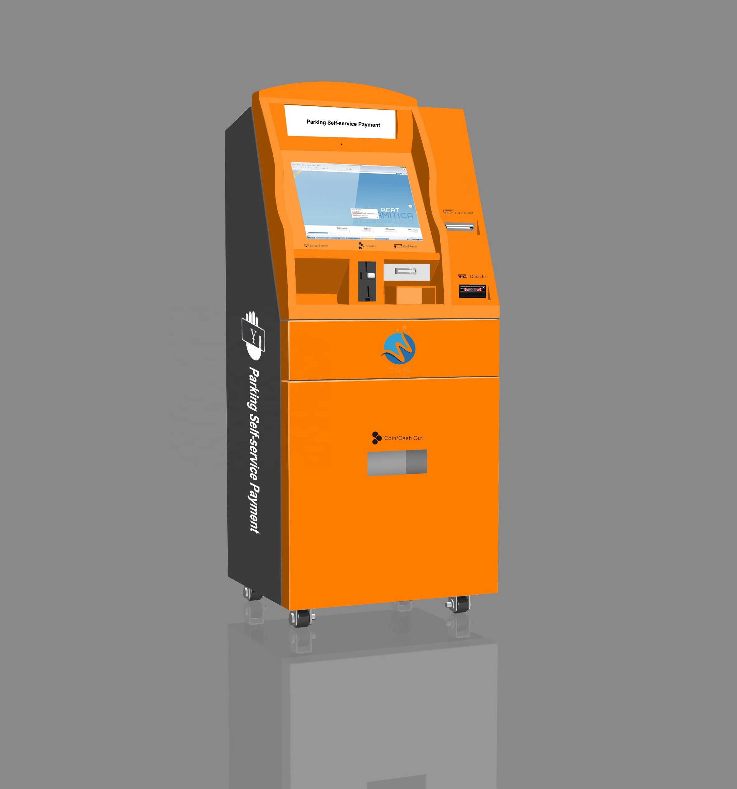 atm parking Custom atm machine,Kiosk payment machine,touch vending kiosco on sale atm parking car park system toll gate system