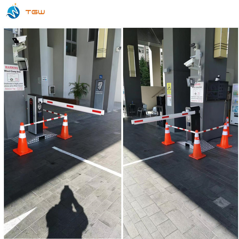 Parking Vehicle Car Park Barrier Car Parking System Boom Barrier Gate Folding-Arm Automatic PARKING Gate Boom Barrier System