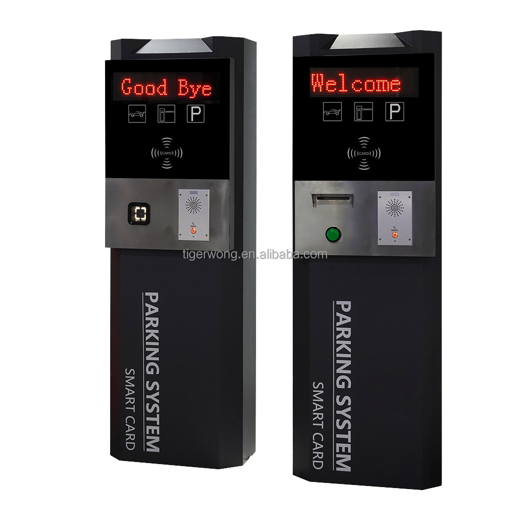 Wholesale Ticket Vending Machine Automatic Smart Parking System For Car Ticket Dispenser Parking Card Machine Parking Meter