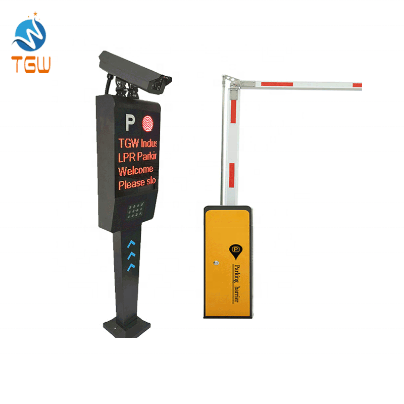 ticket gate Automatic License Plate Recognition System Cctv Camera And Gate For Car Parking Management Software ticket gate