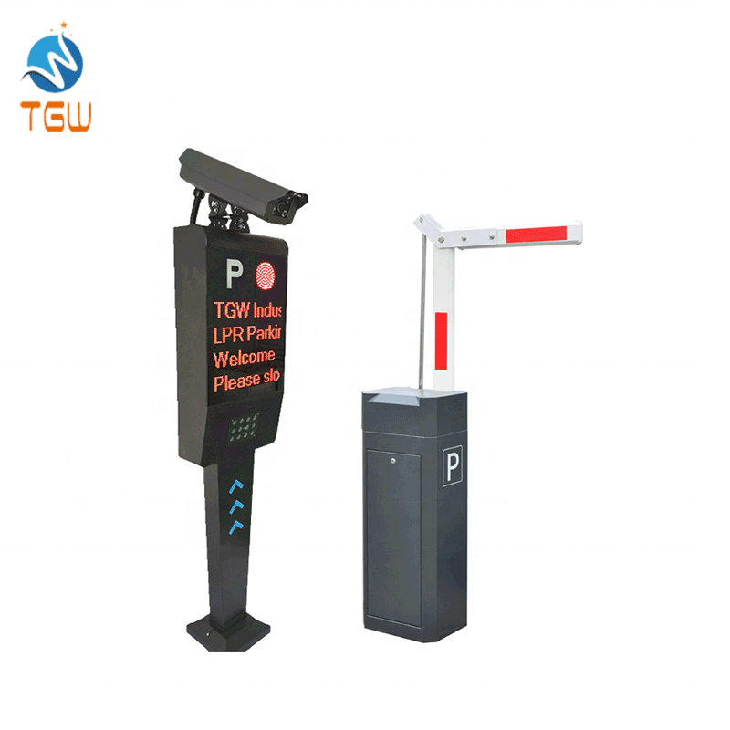 ticket gate Automatic License Plate Recognition System Cctv Camera And Gate For Car Parking Management Software ticket gate