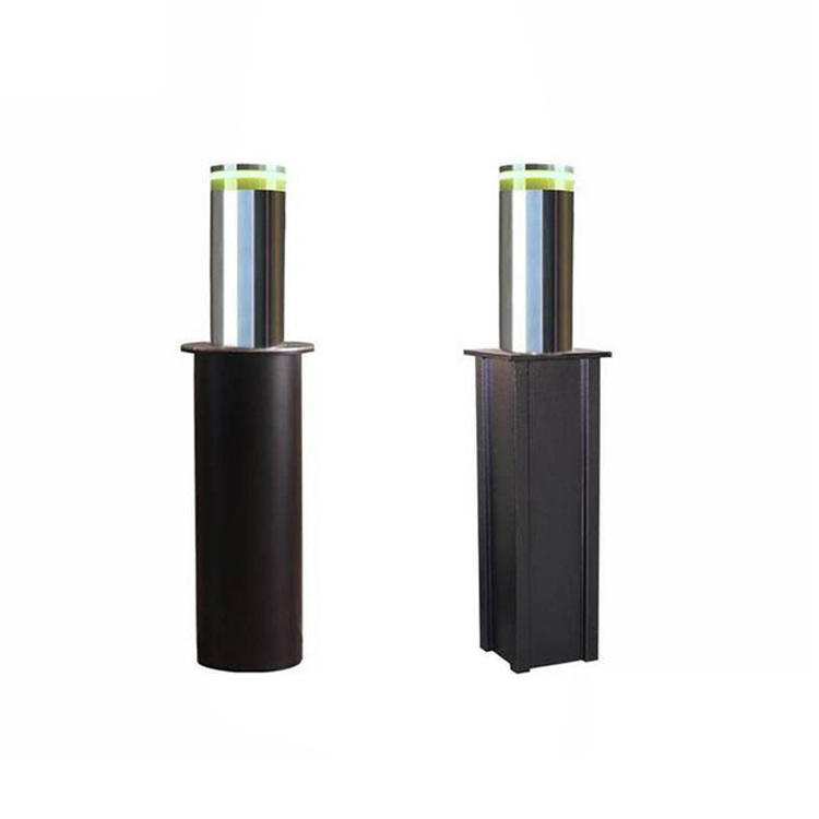 Stainless Steel Metal Traffic Manual Retractable Telescopic Parking Security Bollard For Vehicle Access Control