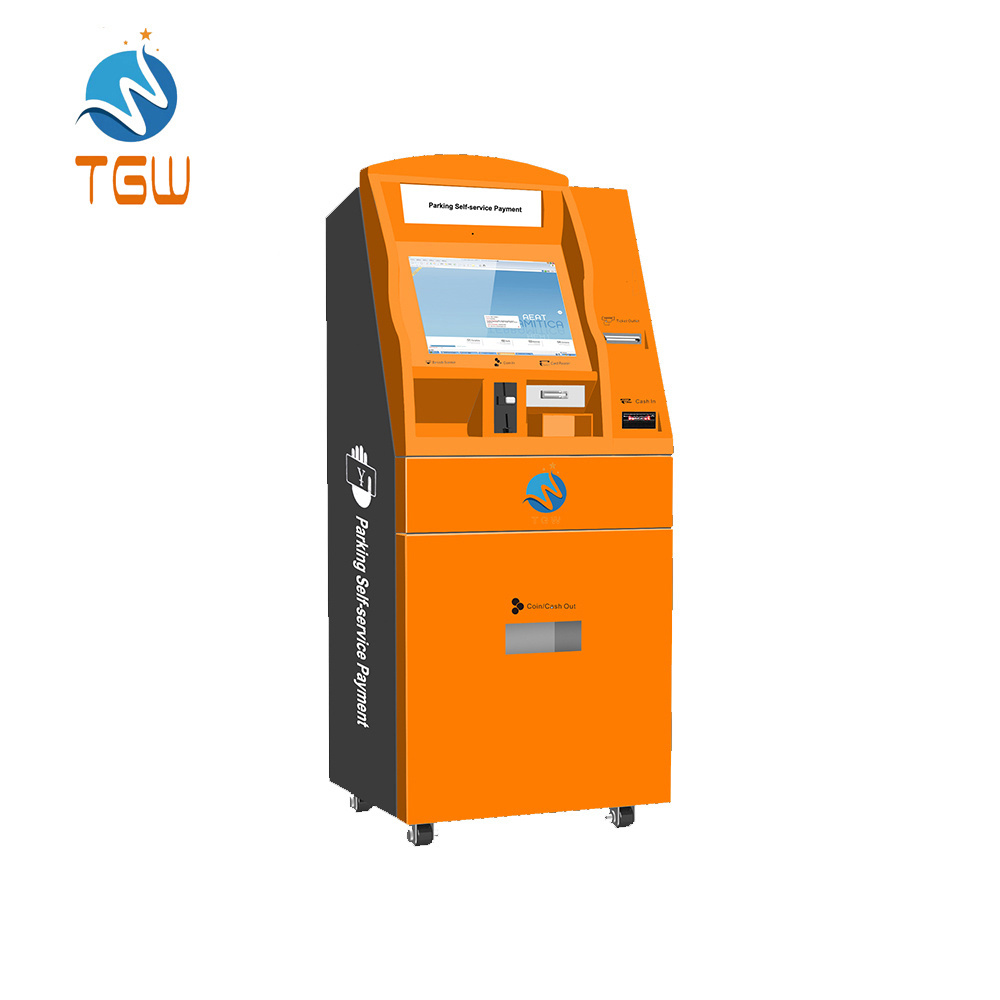 Payment terminal,atm machine for bank touch screen payment kiosk parking ticket machine self vending machine