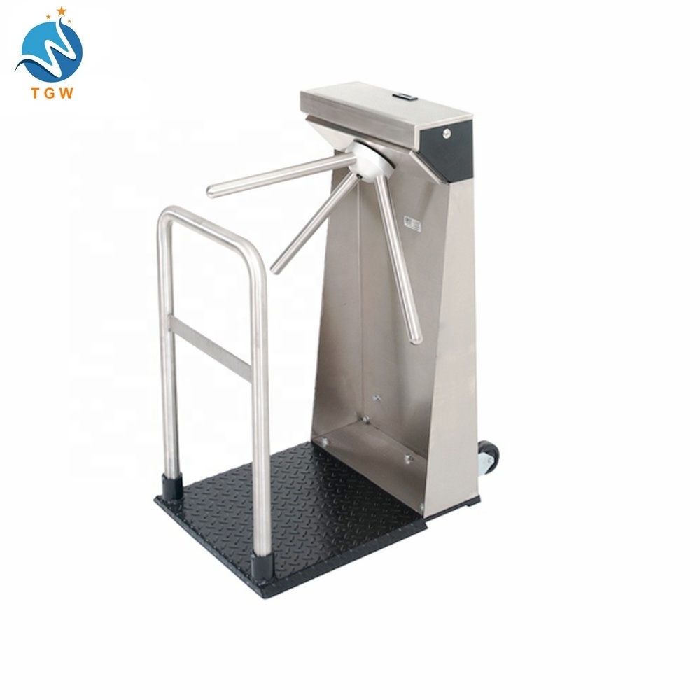 Automatic Tripod Turnstile Gate with Access Control rfid Card and Finger Printer Tripod Turnstile Doors Turnstile Counter