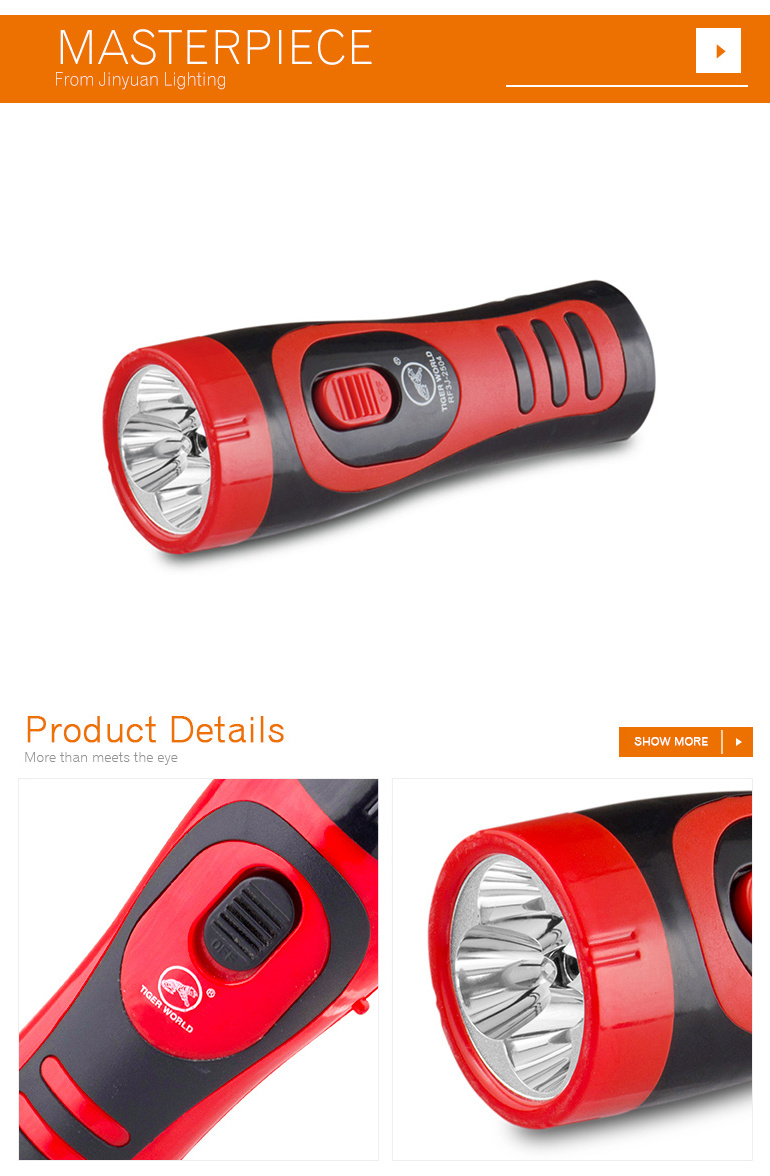 Wholesale portable powerful rechargeable small led flashlight hand torch light