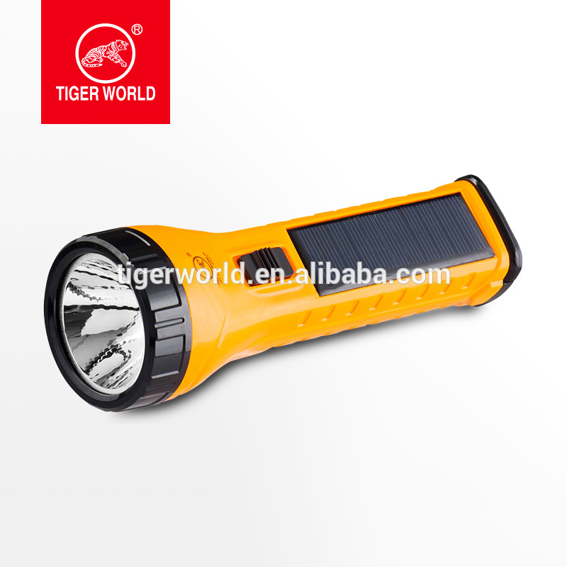 Emergency lighting multifuncional solar power torch light rechargeable linternas led flashlights with solar panel