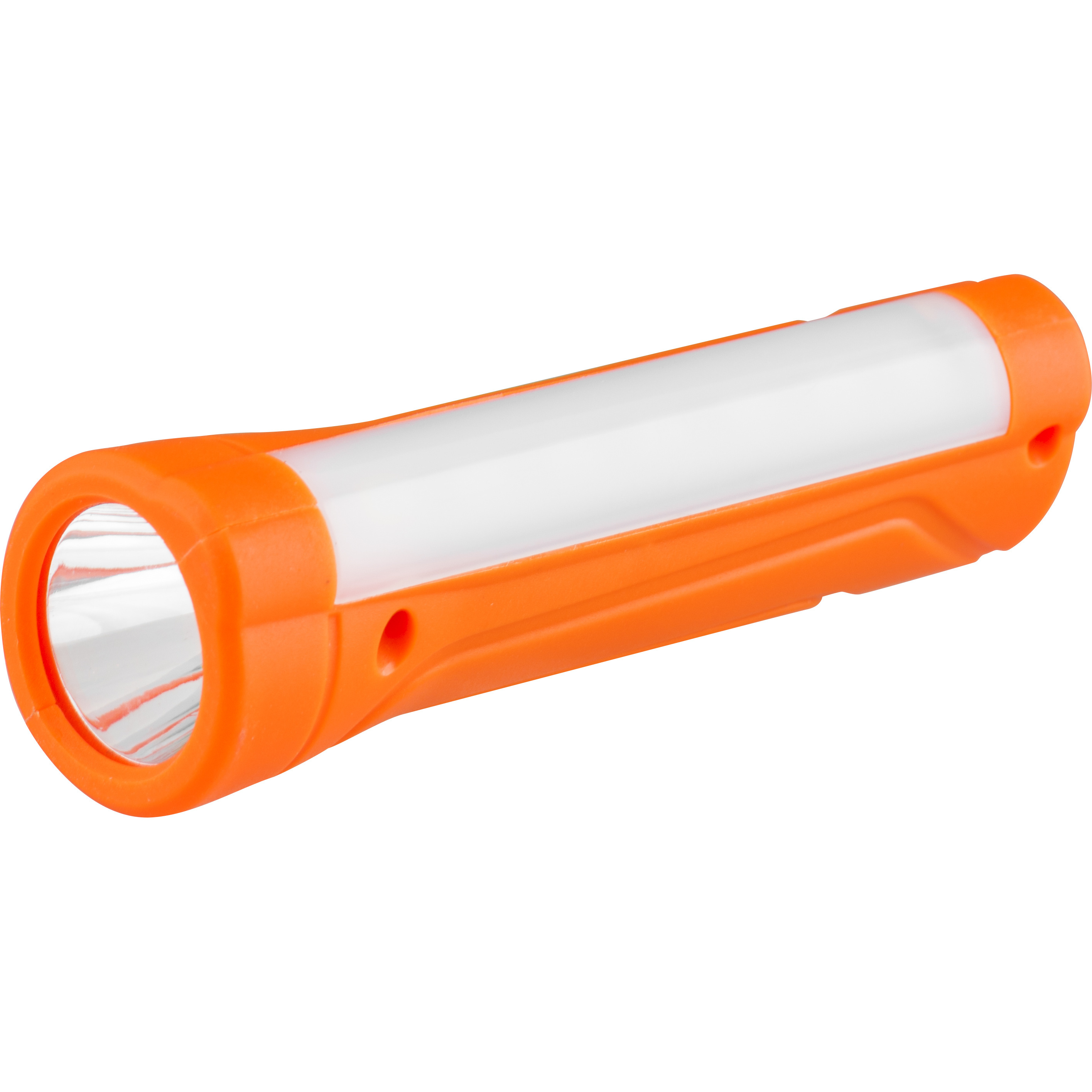 Mini Plastic Rechargeable Lithium 800mah Home use Long Range LED Torch DC Cable Orange Green Flashlight