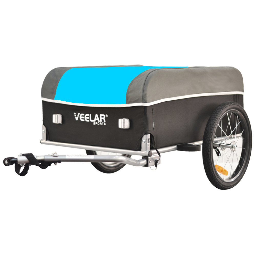 VEELAR Hot Sale Bicycle Cycle Bike Cargo Trailer for Camping Tent Luggage Carry Transport