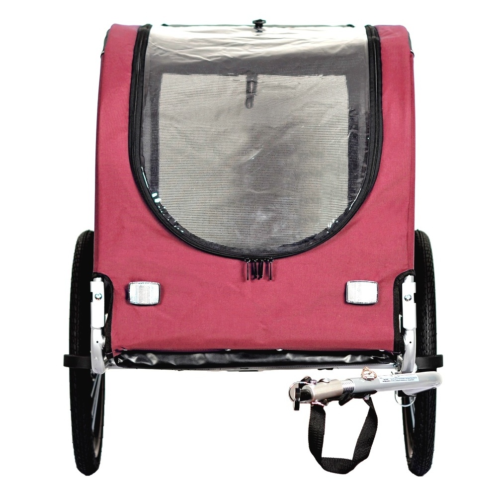 Shanghai Foldable Carts Travel Carrier Extra Large Pet Dog Bicycle Bike Trailer