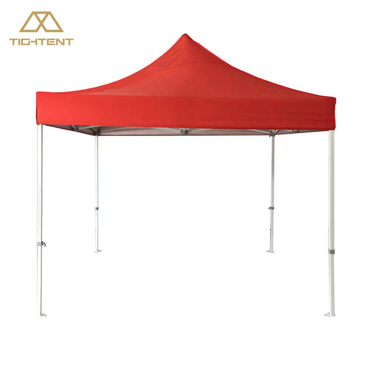 Folding Tent Steel Frame Popup Gazebo Oxford Fabric Roof Outdoor Portable Canopy