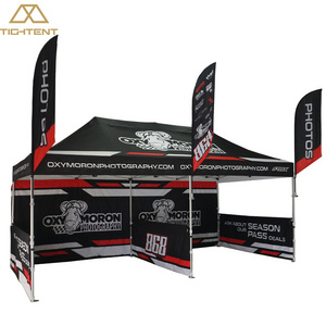 3X6 Folding Tent Custom Printed Canopy 600D Advertising Pop Up Gazebo Waterproof Outdoor Tent For Trade Show