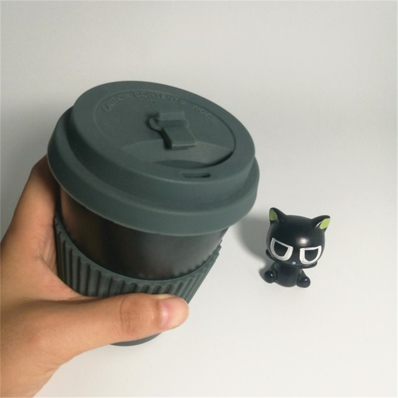 Single Wall PP Wholesale Travel Plastic 360ml 12oz Tall Coffee Cups Reusable Coffee cup with lids