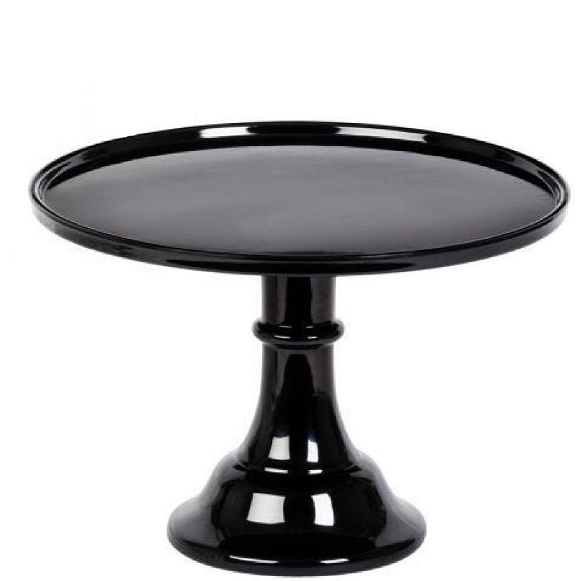 Black Powder Coated Cakes and Desserts Stands Tabletop Decorative Serving Ware For Parties And Wedding