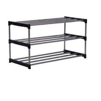 Industrial Metal High Quality Shoe Bench Multi Tier Handmade Decorative Rack Manually Manufactured in India