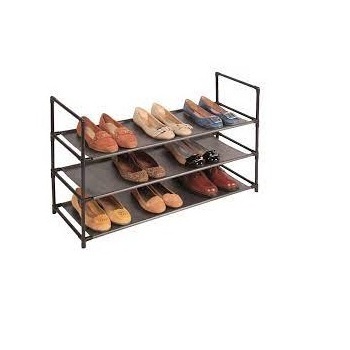 High Quality Industrial Metal Shoe Bench Multi Tier Handmade Decorative Rack Manually Manufactured in India