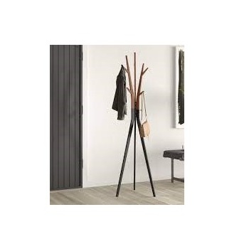 Latest Design Industrial Metal Coat Hanger Stand with Self Rustic metal Frame Multifunctional Usage for Home Interior