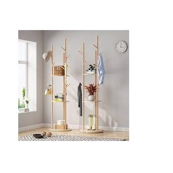 Gold Finished Handmade Custom Colored Coat Hanger Stand with Self Rustic metal Frame Multifunctional Usage for Home Interior