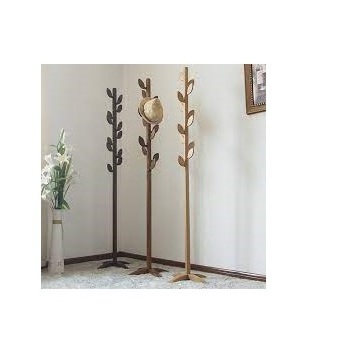 Classic Design Industrial Metal Coat Hanger Stand with Self Rustic metal Frame Multifunctional Usage for Home Interior