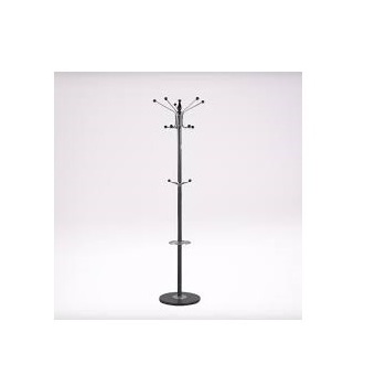 Classic Design Industrial Metal Coat Hanger Stand with Self Rustic metal Frame Multifunctional Usage for Home Interior