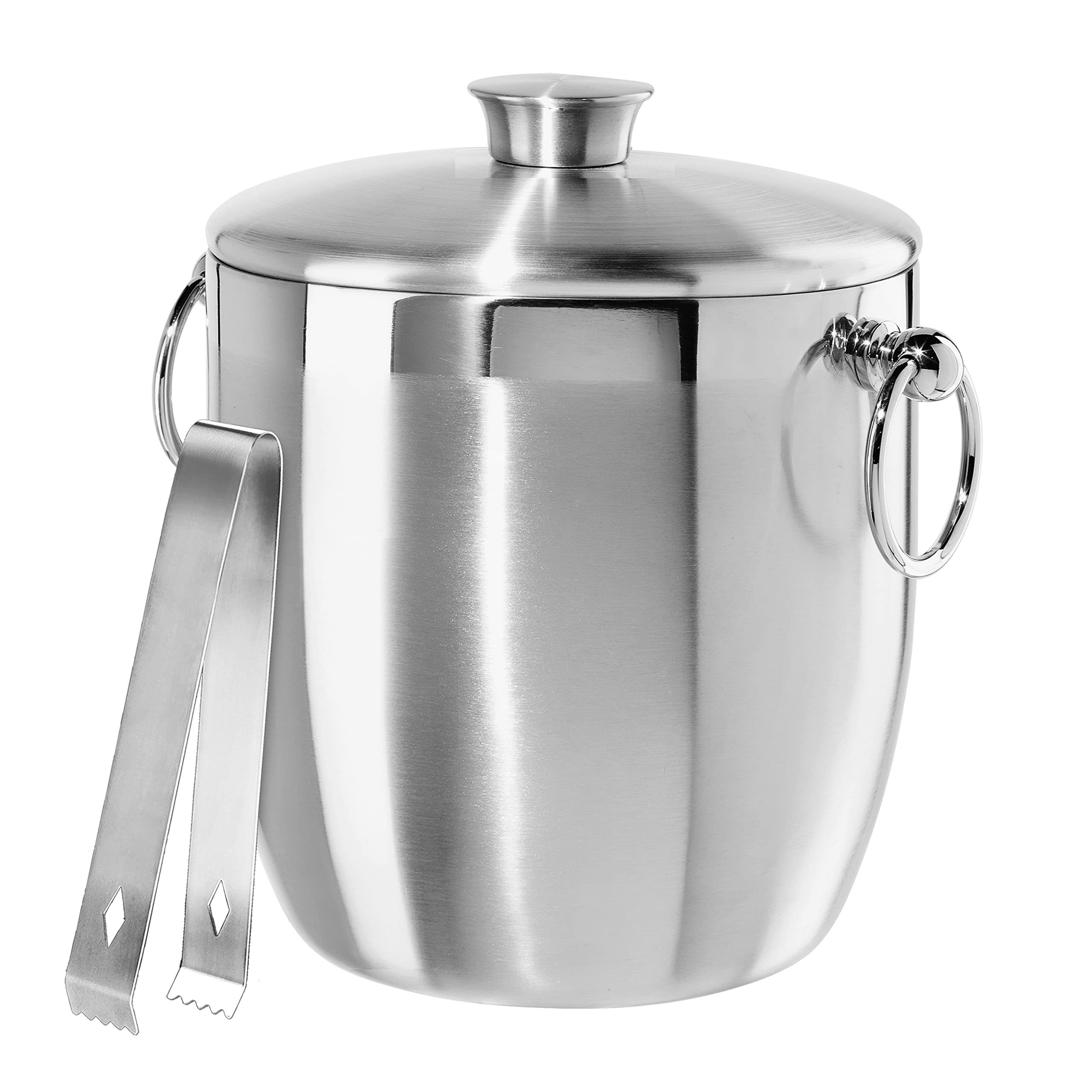 Simple Design Bar Hotel Accessories Party Beer Wine Champagne Bucket Insulated Stainless Steel Ice Bucket