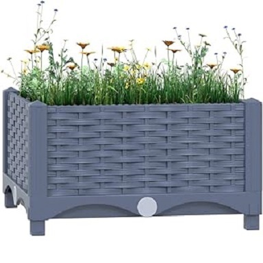 Wholesaler Supplier Galvanized Metal Steel Planter Garden Ware Vintage Flower Metal Galvanized Planter