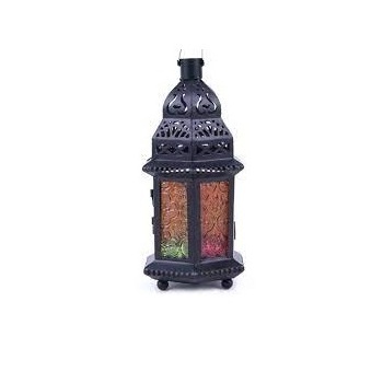 Antique Finished Moroccan Lantern Custom Made Classic Lantern Tableware Ramadan Festival Decoration Hand Crafted Metal Lantern