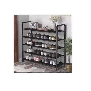 Household Black Colored Shoe Rack Excellent Storage Solution Shoe Storage Cabinet living Room Wholesaler