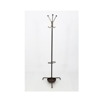 Industrial Metal Decorative Coat Hanger Stand with Self Rustic metal Frame Multifunctional Usage for Home Interior