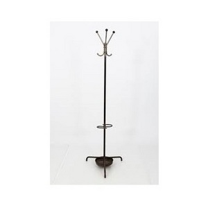 Industrial Metal Decorative Coat Hanger Stand with Self Rustic metal Frame Multifunctional Usage for Home Interior