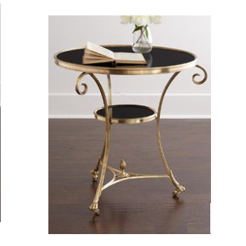 High Selling Couch Metal Side Table Gold Finished Modern Sofa End Table Living Room Furniture Coffee Designer Table