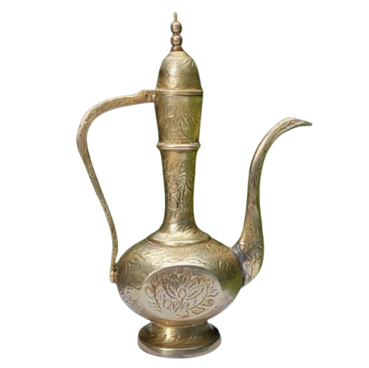 Handmade Arabic Dallah Best Selling Tabletop Kitchenware Tea and Coffee Pot Supplies From India