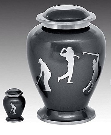 Funeral Aluminium Sports Urn for Ashes Cremation Adult Burial Urns for Human Ashes and Funeral Supplies Wholesaler