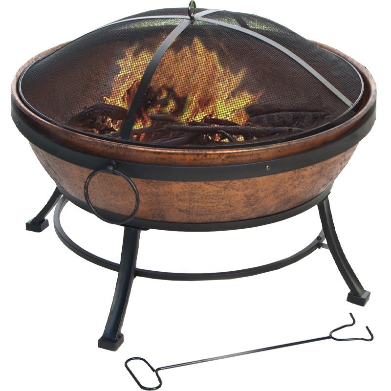 New Arrival  Wood Burning Steel Log Firepit for Camping Grilling Smores Yard Cooking Outside Decorative Metal Fire Pit