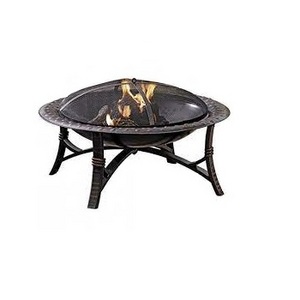 New Arrival Handmade Wood Burning Steel Log Firepit for Camping Grilling Smores Yard Cooking Outside Decorative Metal Fire Pit